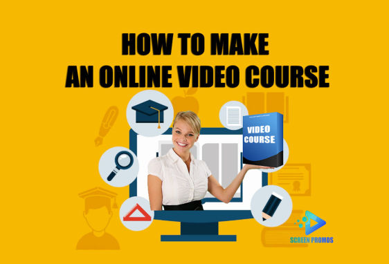 how to make an online video course
